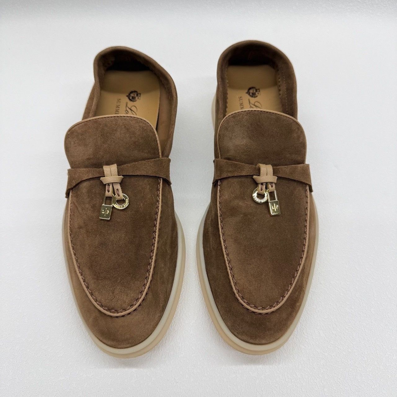Loro Piana Loro Piana Suede Summer Charms Loafers Size 37 Size US 7 / IT 37 - 3 Thumbnail