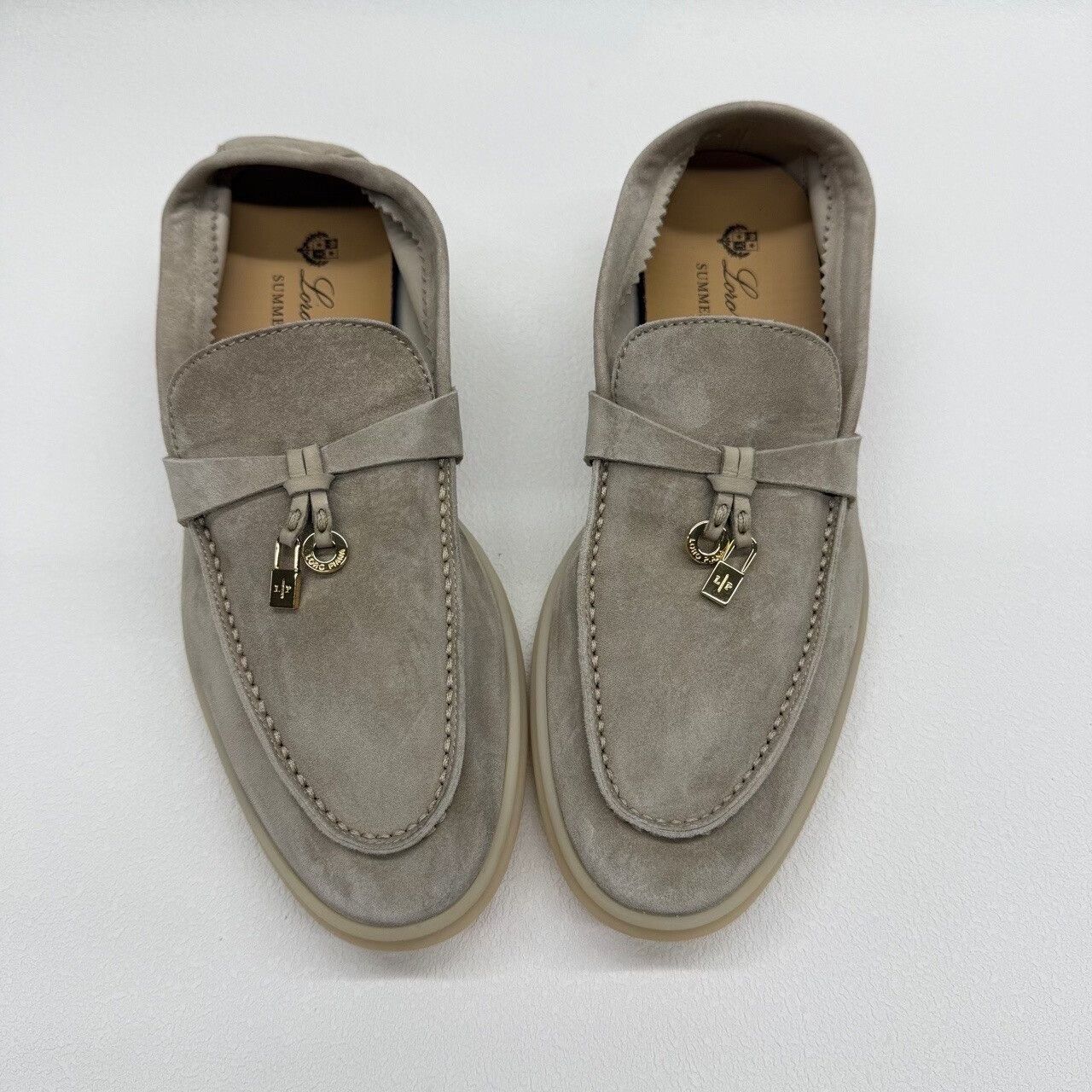 Loro Piana Loro Piana Summer Walk Suede Loafers Size 36.5 Size US 6.5 / IT 36.5 - 10 Thumbnail