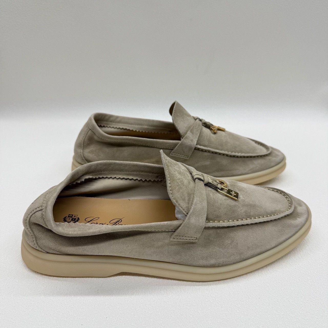 Loro Piana Loro Piana Summer Walk Suede Loafers Size 36.5 Size US 6.5 / IT 36.5 - 5 Thumbnail
