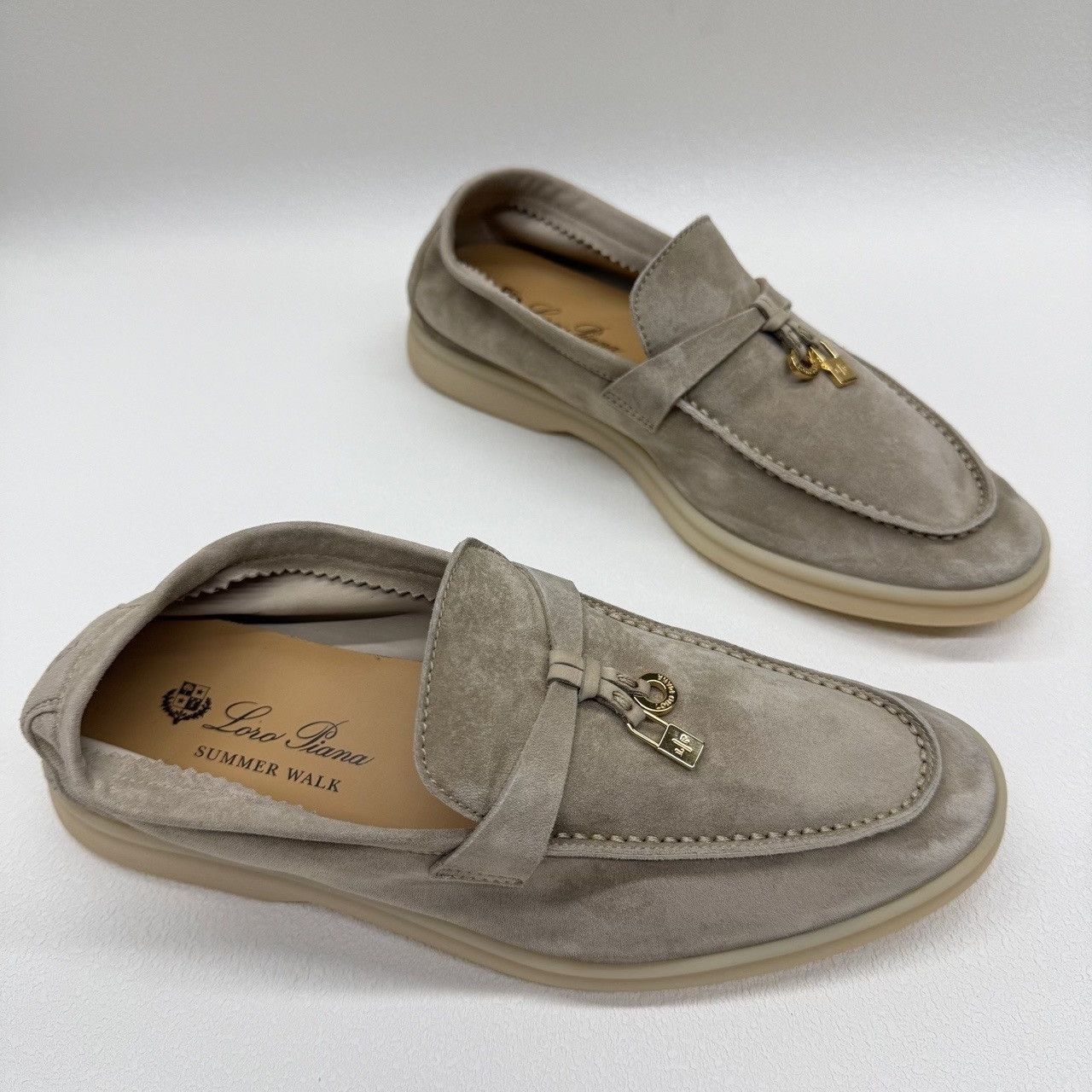 Loro Piana Loro Piana Summer Walk Suede Loafers Size 36.5 Size US 6.5 / IT 36.5 - 4 Thumbnail