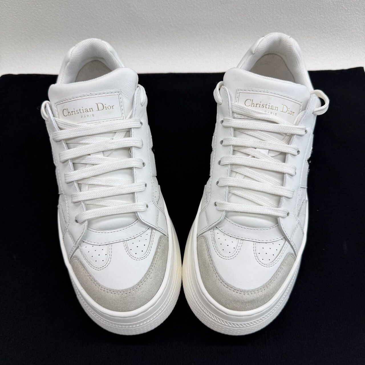 Dior Dior Star Leather Platform Sneakers Size 37 Size US 7 / IT 37 - 10 Thumbnail