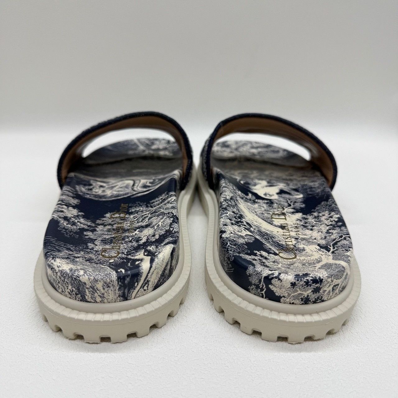Dior Dior Toile de Jouy Dway Slides Size 36 Size US 5 / IT 35 - 6 Thumbnail