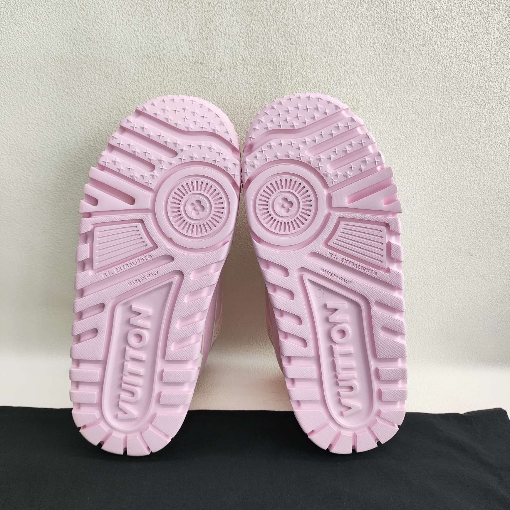 Louis Vuitton Louis Vuitton Pink Trainer Maxi Sneakers Size 39 Size US 9 / IT 39 - 8 Thumbnail