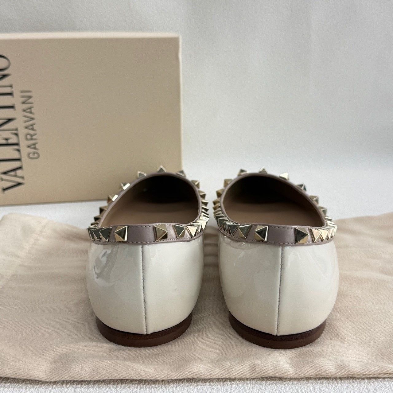 Valentino Valentino Rockstud Patent Leather Flats Size 39 Size US 9 / IT 39 - 7 Thumbnail