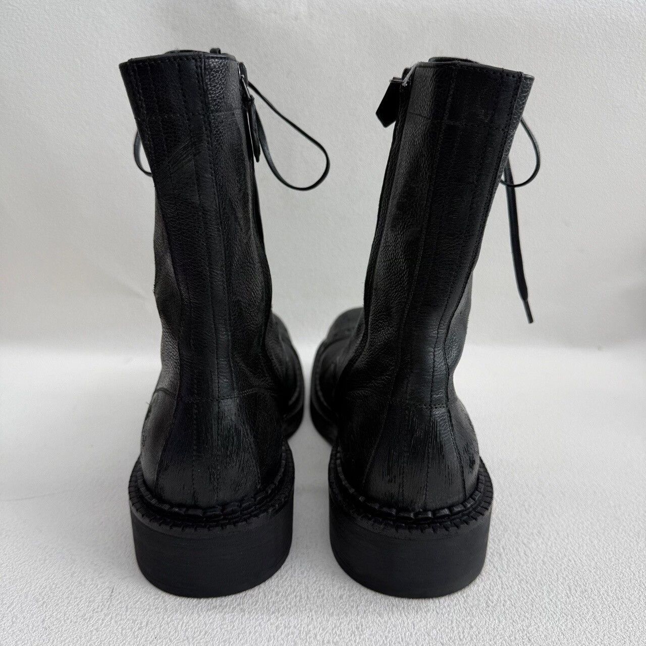 Miu Miu Miu Miu Distressed Lace-Up Boots Size 39 Size US 9 / IT 39 - 6 Thumbnail