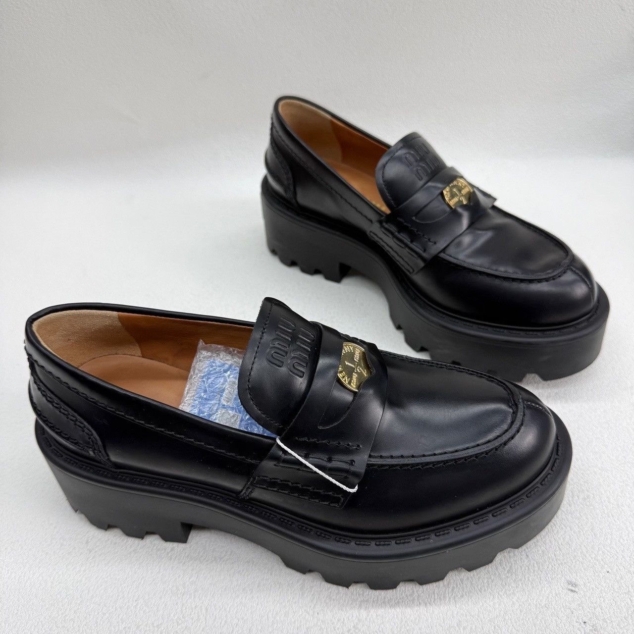Miu Miu Miu Miu Platform Loafers Size 36 Size US 6 / IT 36 - 4 Thumbnail
