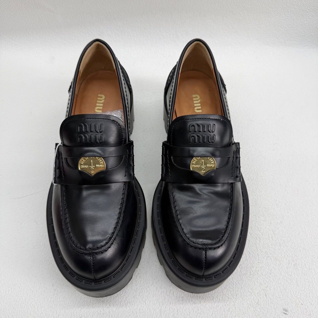 Miu Miu Miu Miu Platform Loafers Size 36 Size US 6 / IT 36 - 3 Thumbnail