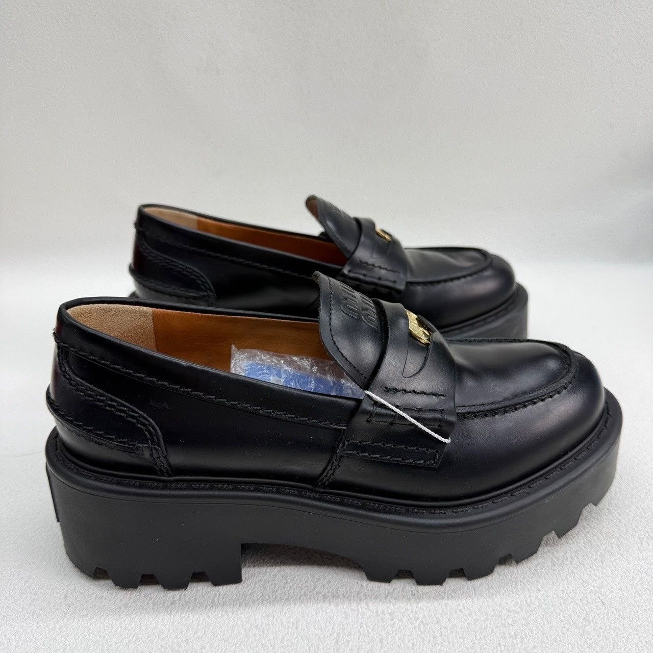Miu Miu Miu Miu Platform Loafers Size 36 Size US 6 / IT 36 - 5 Thumbnail
