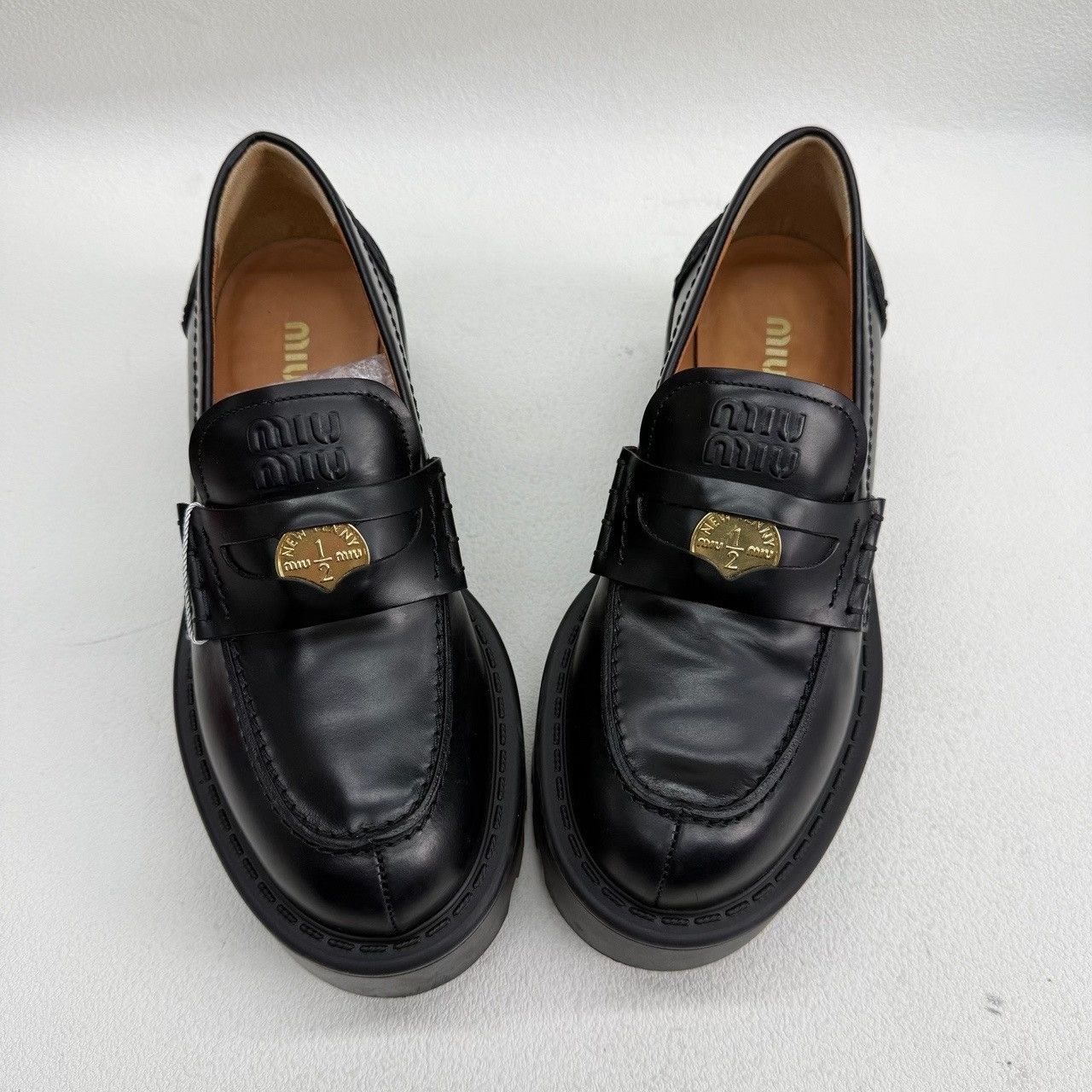 Miu Miu Miu Miu Platform Loafers Size 36 Size US 6 / IT 36 - 10 Thumbnail