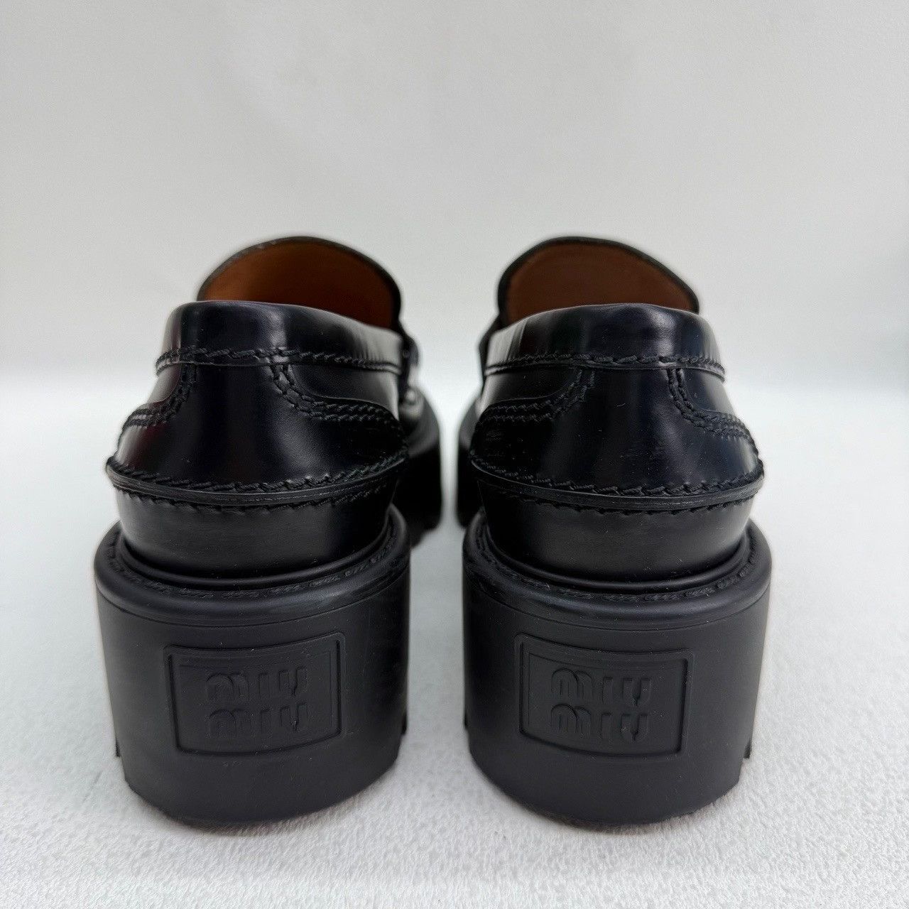 Miu Miu Miu Miu Platform Loafers Size 36 Size US 6 / IT 36 - 6 Thumbnail