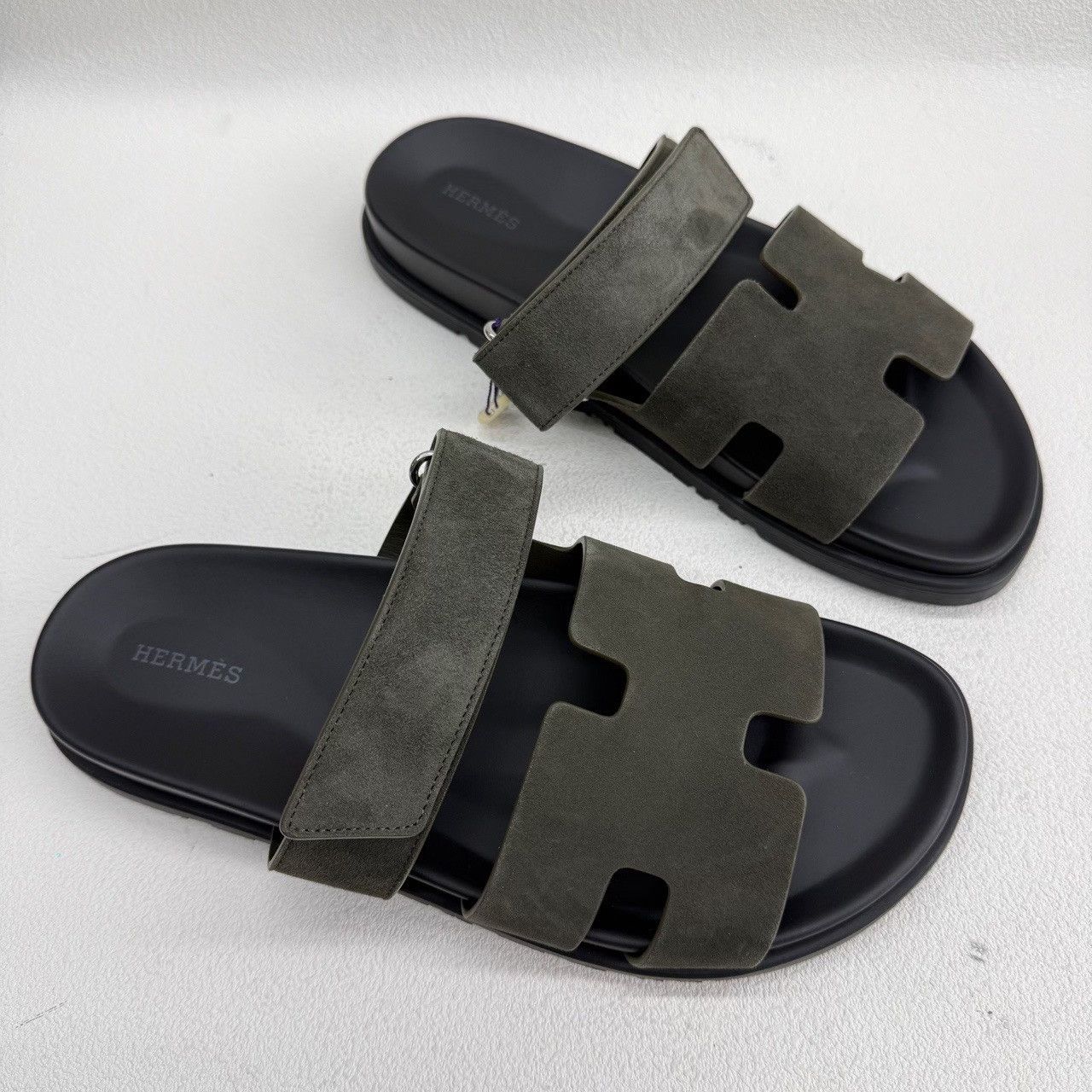 Hermes Hermès Chypre Suede Sandals Size 9 Size US 9 / EU 42 - 4 Thumbnail