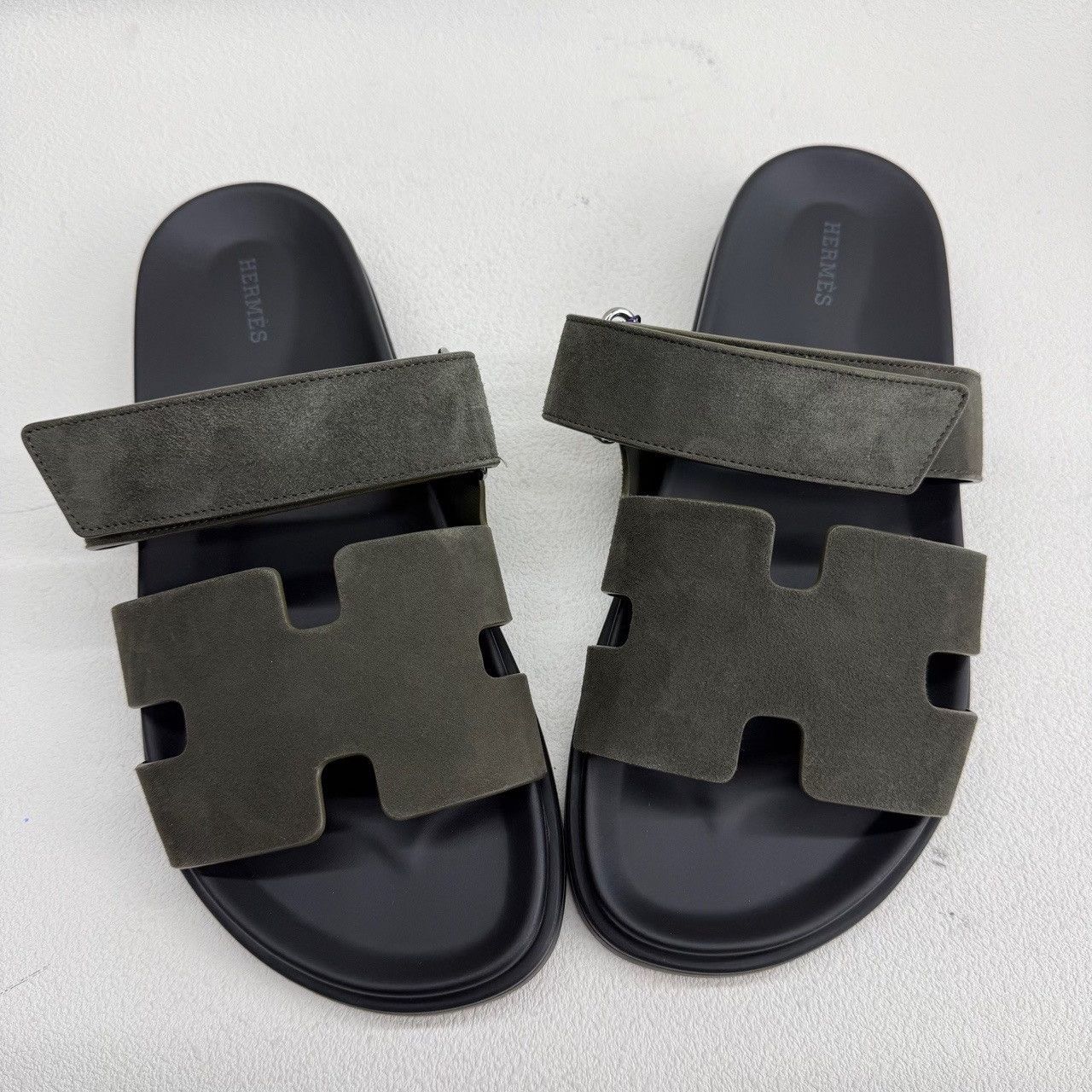 Hermes Hermès Chypre Suede Sandals Size 9 Size US 9 / EU 42 - 10 Thumbnail