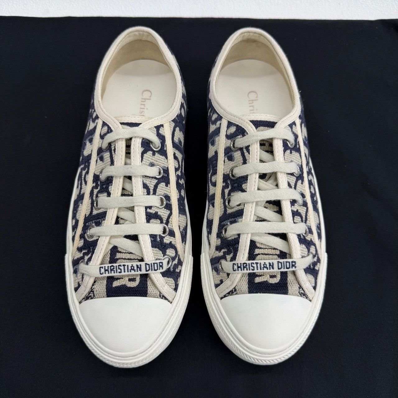 Dior Dior Oblique Walk'n'Dior Sneakers Size 36.5 Size US 6.5 / IT 36.5 - 3 Thumbnail
