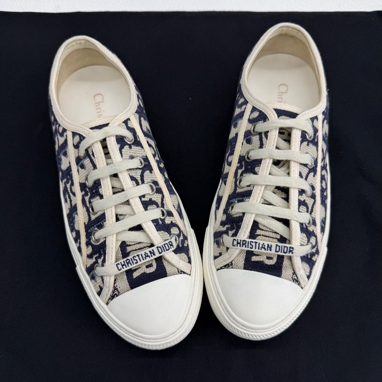 Dior Dior Oblique Walk'n'Dior Sneakers Size 36.5 Size US 6.5 / IT 36.5 - 10 Thumbnail