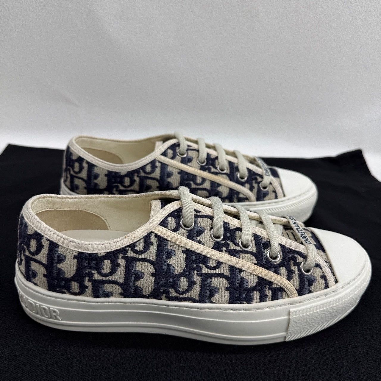 Dior Dior Oblique Walk'n'Dior Sneakers Size 36.5 Size US 6.5 / IT 36.5 - 5 Thumbnail