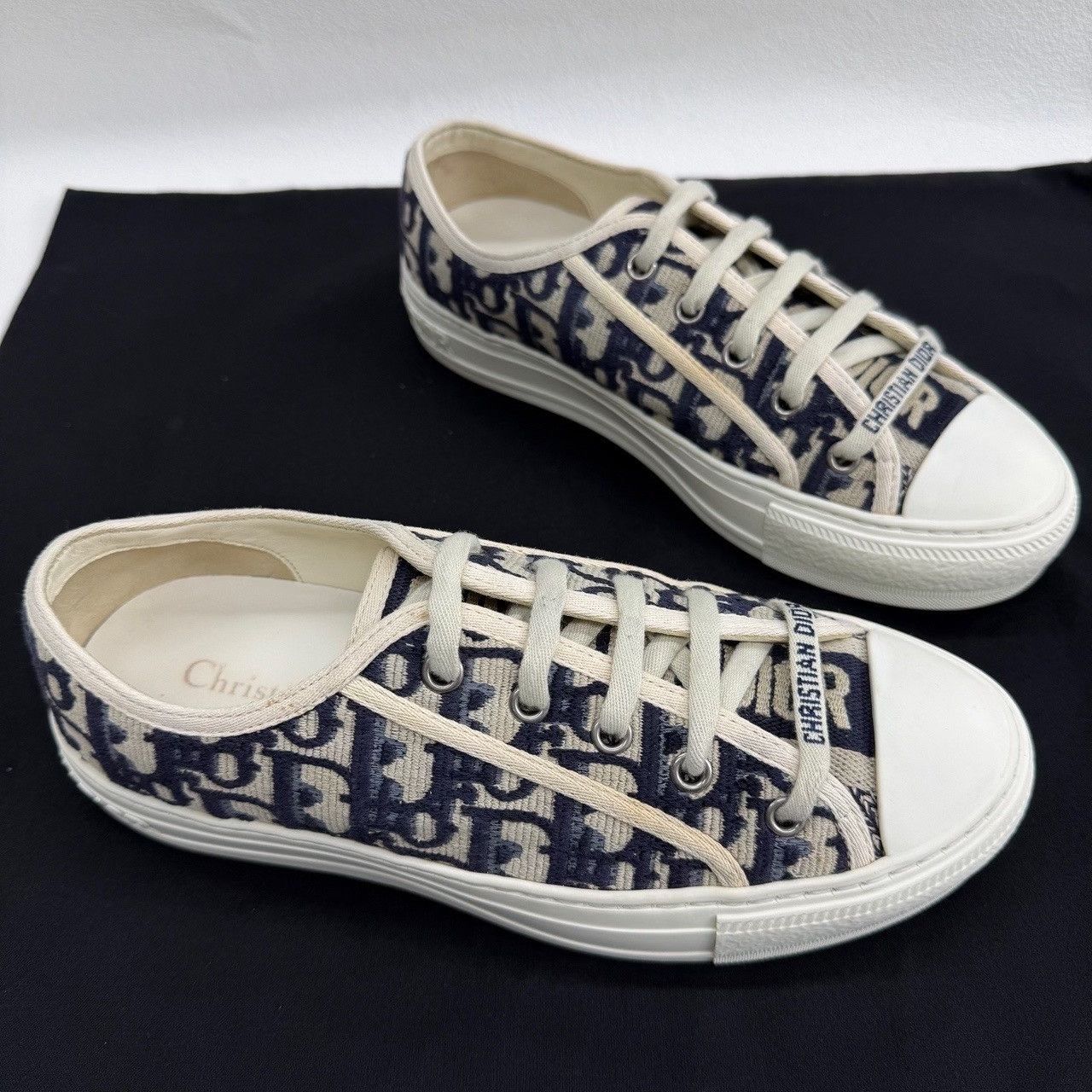 Dior Dior Oblique Walk'n'Dior Sneakers Size 36.5 Size US 6.5 / IT 36.5 - 4 Thumbnail