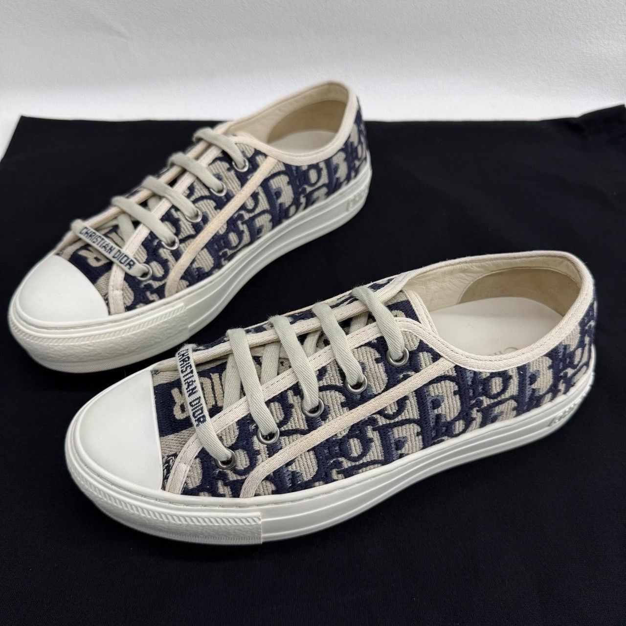 Dior Dior Oblique Walk'n'Dior Sneakers Size 36.5 Size US 6.5 / IT 36.5 - 2 Thumbnail
