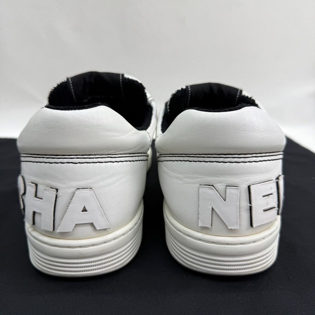 Chanel Chanel White Leather Low-Top Sneakers Size 42 Size US 11 / IT 41 - 6 Thumbnail