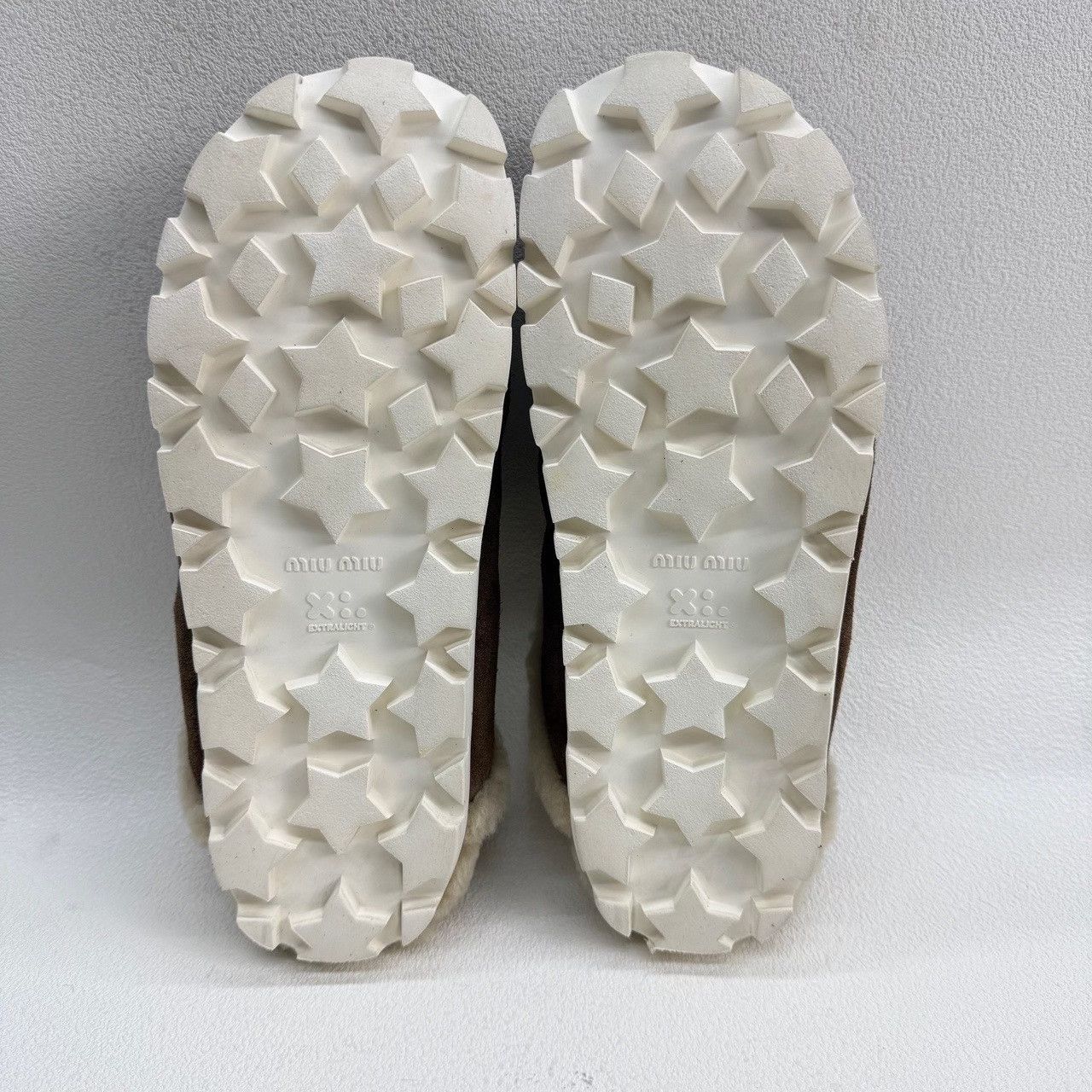 Miu Miu Miu Miu Suede Shearling Mules Size 38 Size US 8 / IT 38 - 9 Thumbnail