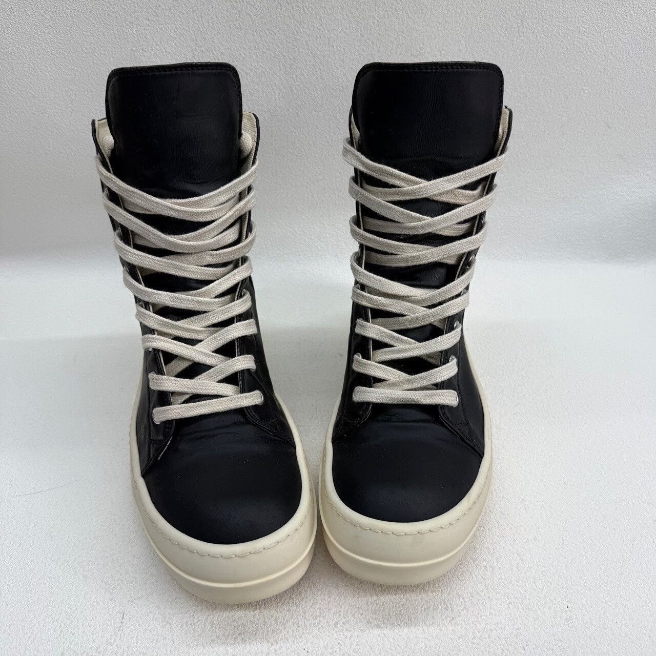 Rick Owens Drkshdw Rick Owens DRKSHDW High-Top Sneakers Size US 6 Size US 6 / EU 39 - 10 Thumbnail
