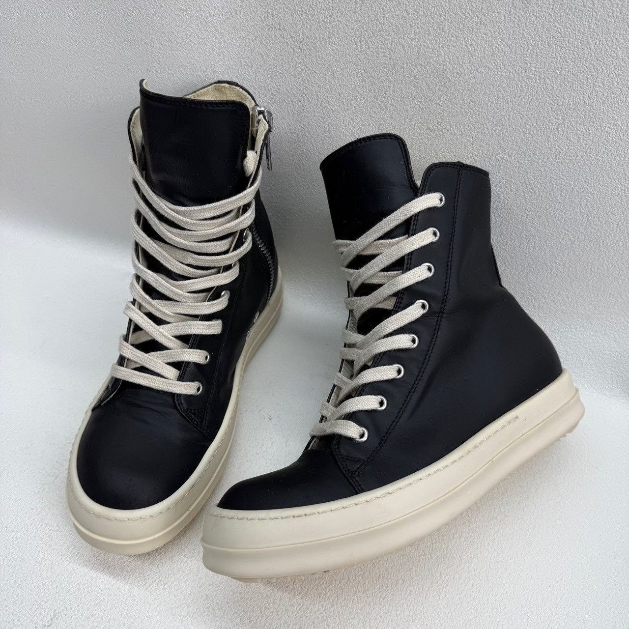 Rick Owens Drkshdw Rick Owens DRKSHDW High-Top Sneakers Size US 6 Size US 6 / EU 39 - 9 Thumbnail