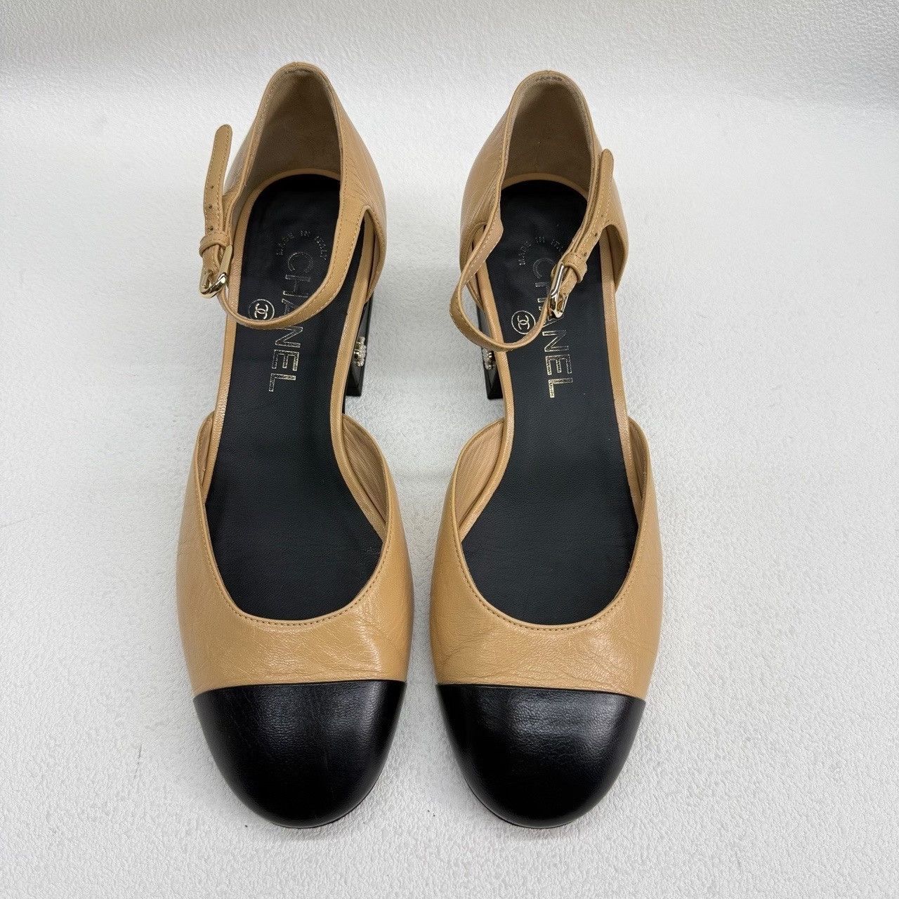 Chanel Chanel Pearl Heel Mary Jane Shoes Size 37 Size US 7 / IT 37 - 3 Thumbnail