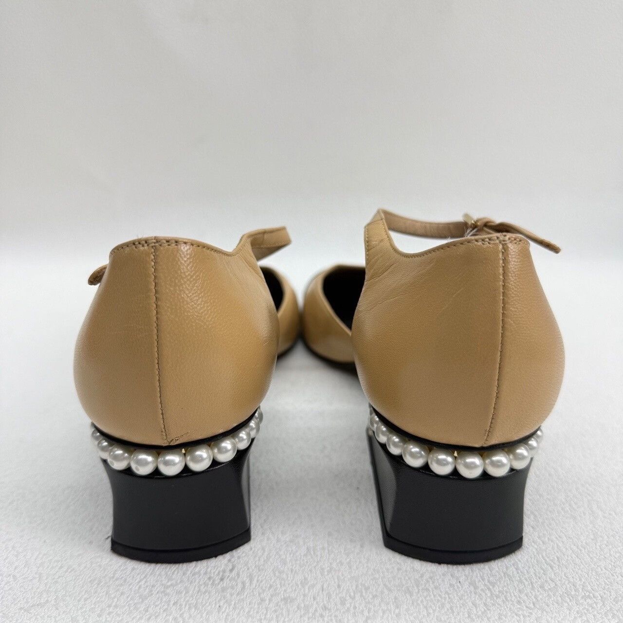 Chanel Chanel Pearl Heel Mary Jane Shoes Size 37 Size US 7 / IT 37 - 6 Thumbnail