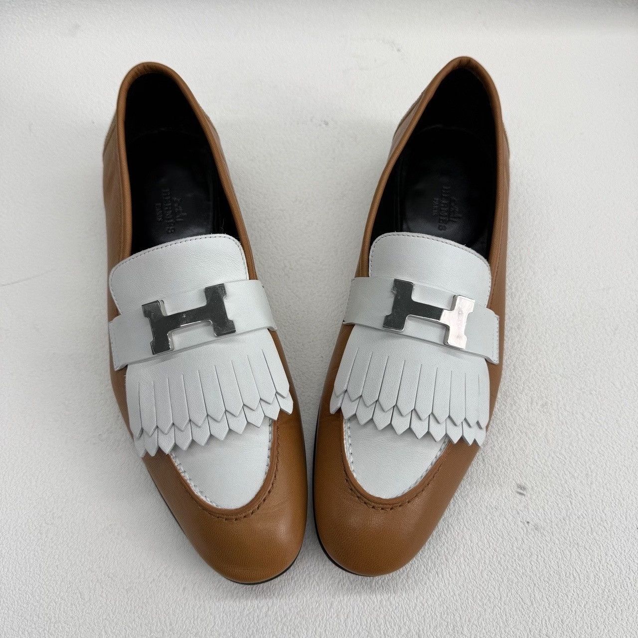 Hermes Hermes Royal Leather Fringe Loafers Size 40 Size US 10 / IT 40 - 10 Thumbnail