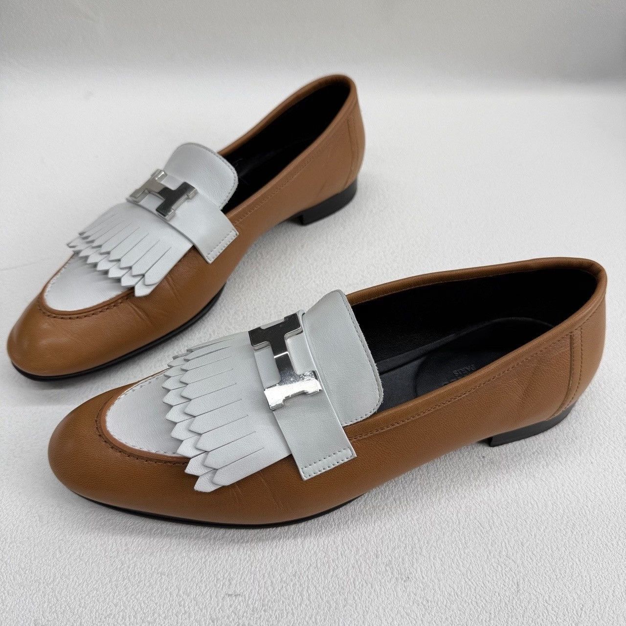 Hermes Hermes Royal Leather Fringe Loafers Size 40 Size US 10 / IT 40 - 2 Thumbnail