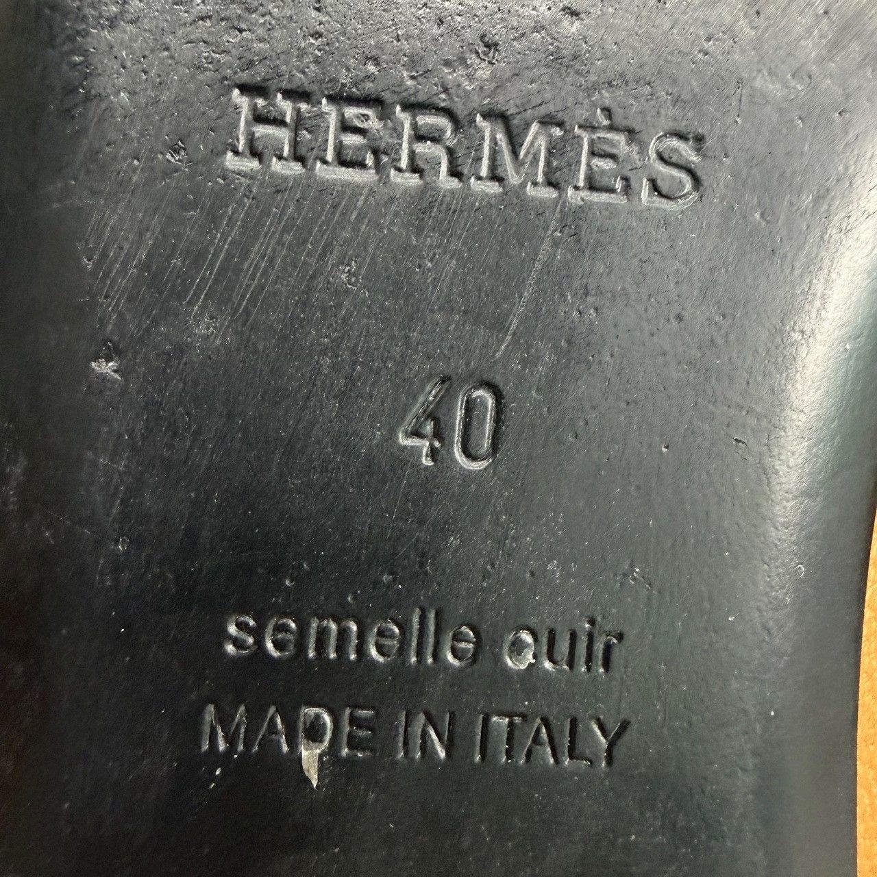 Hermes Hermès Leather Ballet Flats Size 40 Size US 10 / IT 40 - 9 Thumbnail