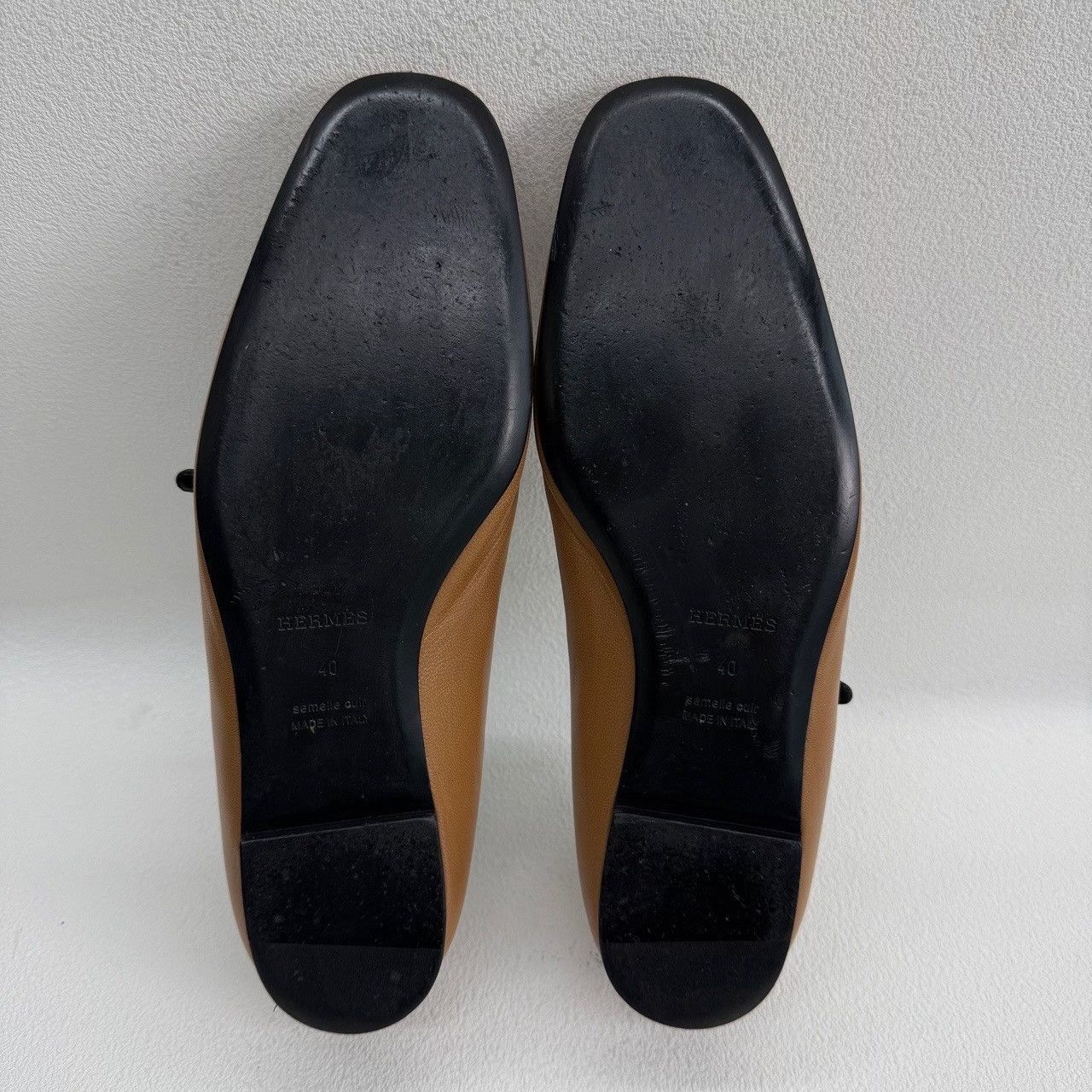 Hermes Hermès Leather Ballet Flats Size 40 Size US 10 / IT 40 - 8 Thumbnail