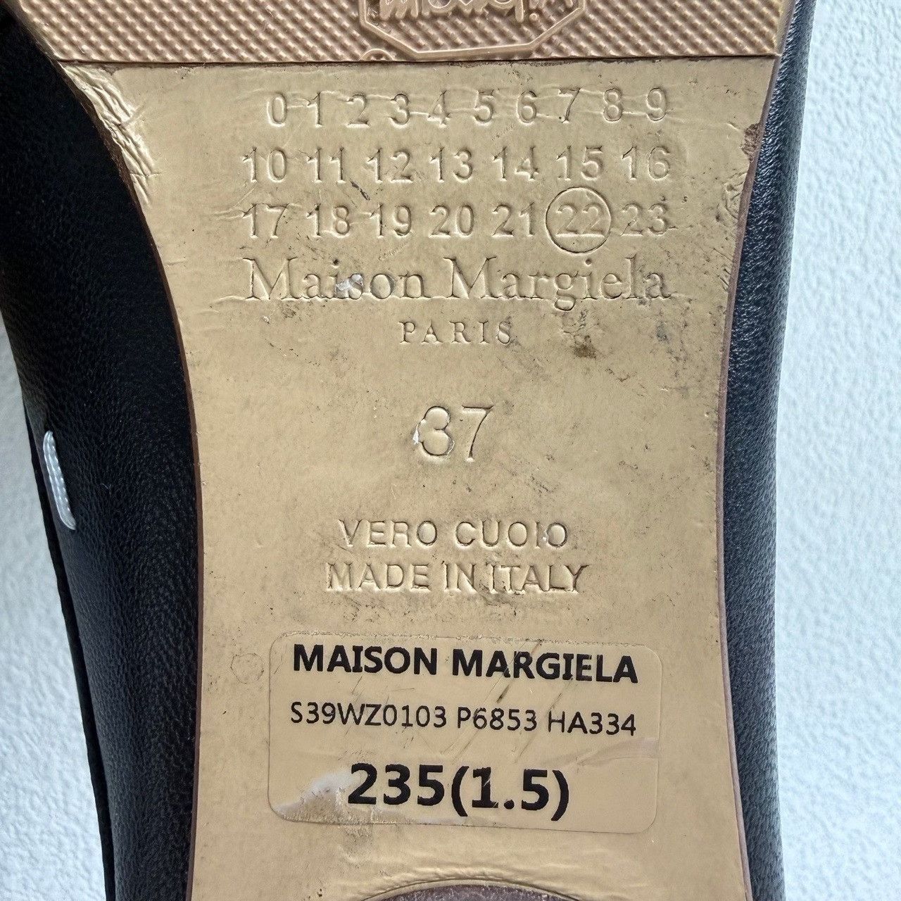 Maison Margiela Maison Margiela Tabi Leather Mules Size 37 Size US 7 / IT 37 - 9 Thumbnail