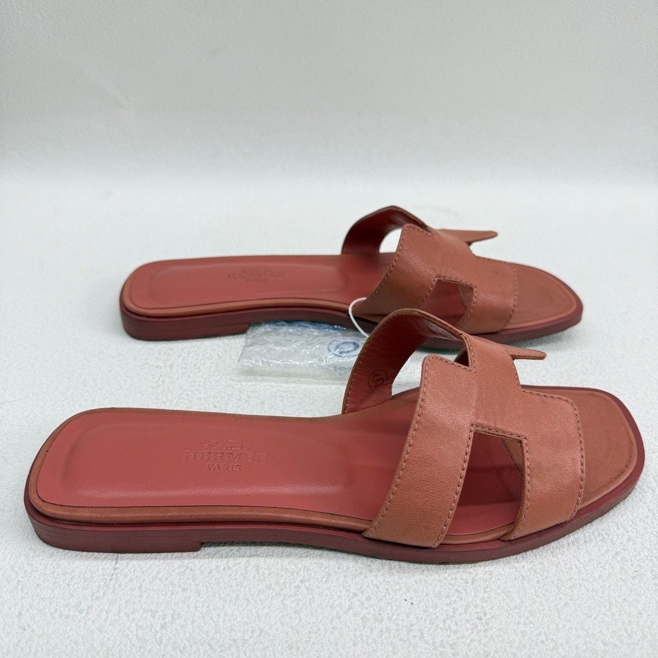 Hermes Hermes Brown Leather Oran Sandals Size 36 Size US 6 / IT 36 - 5 Thumbnail