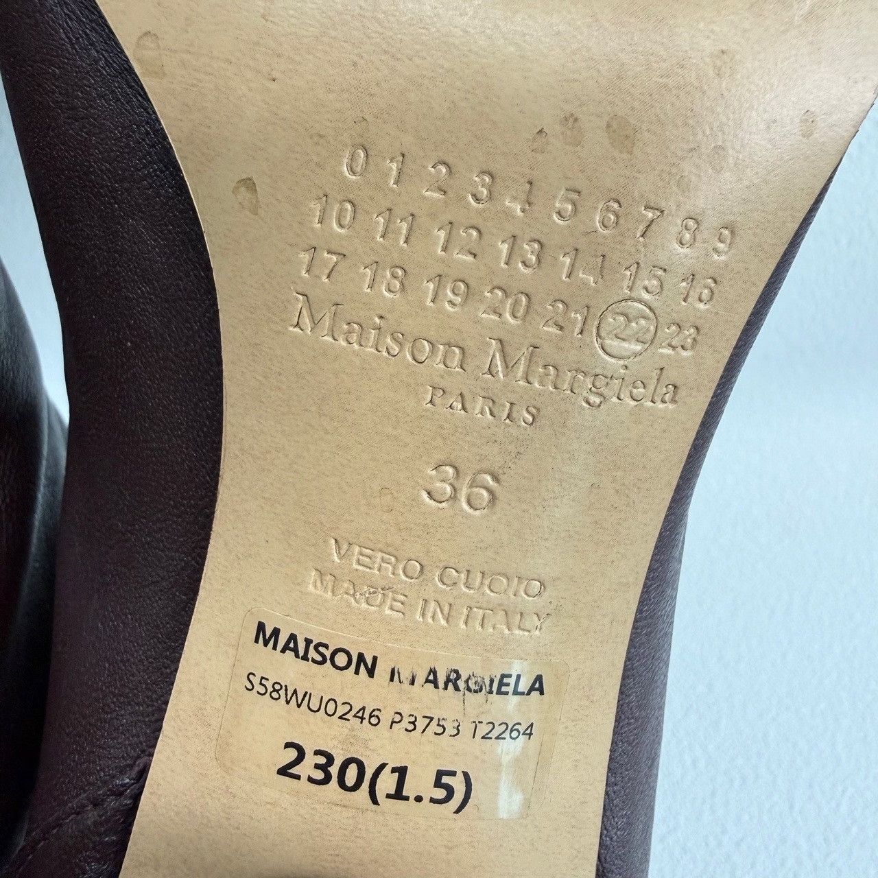 Maison Margiela Maison Margiela Tabi Leather Boots Size 36 Size US 6 / IT 36 - 8 Thumbnail