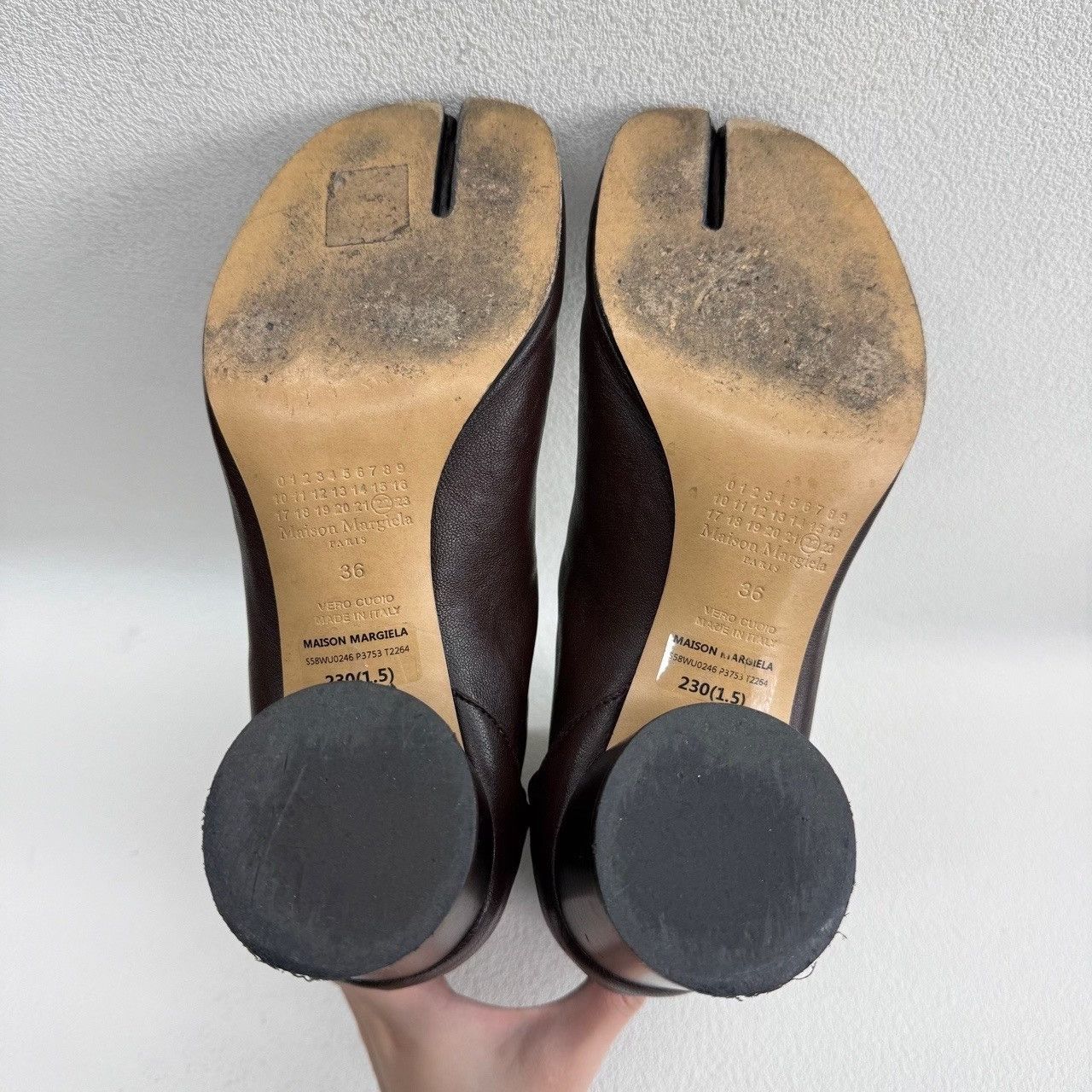 Maison Margiela Maison Margiela Tabi Leather Boots Size 36 Size US 6 / IT 36 - 7 Thumbnail