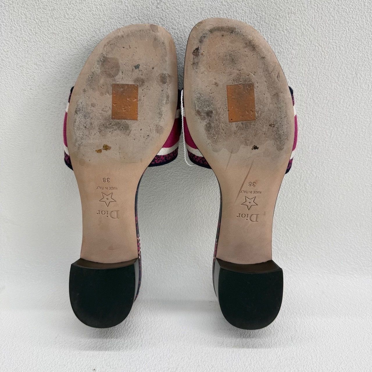 Dior Dior Multi-Color Dway Mules Size 38 Size US 8 / IT 38 - 8 Thumbnail