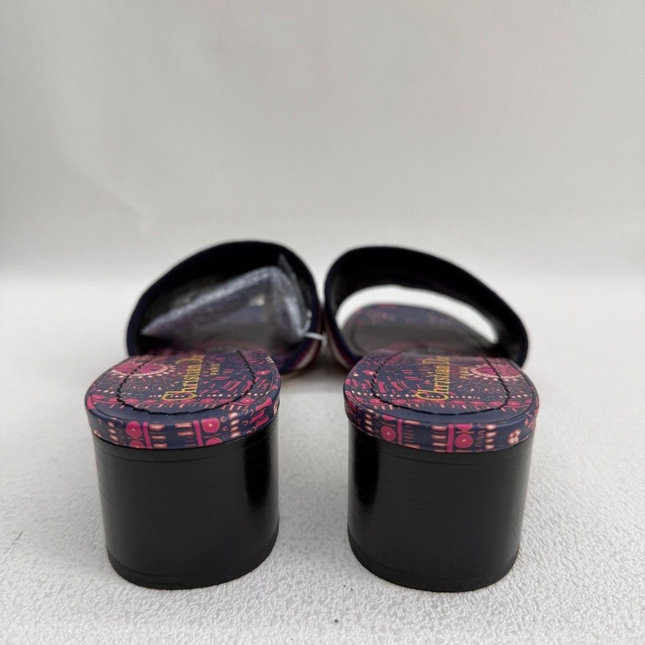 Dior Dior Multi-Color Dway Mules Size 38 Size US 8 / IT 38 - 6 Thumbnail