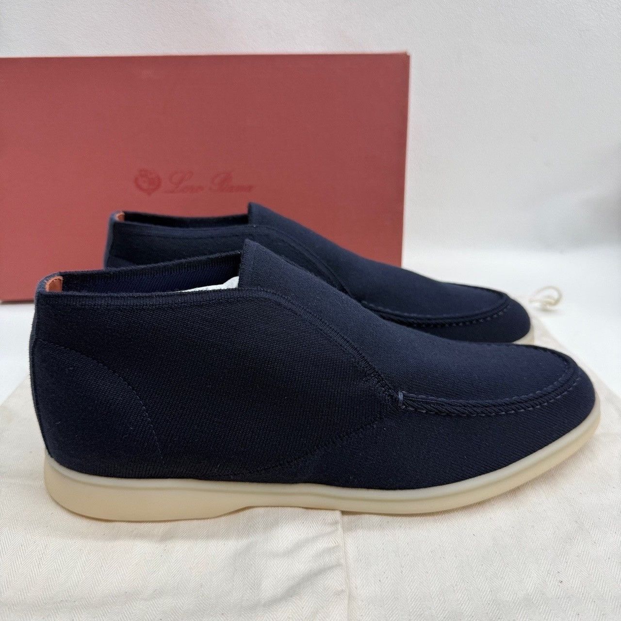 Loro Piana Loro Piana Open Walk Navy Shoes Size 9 Size US 9 / EU 42 - 6 Thumbnail