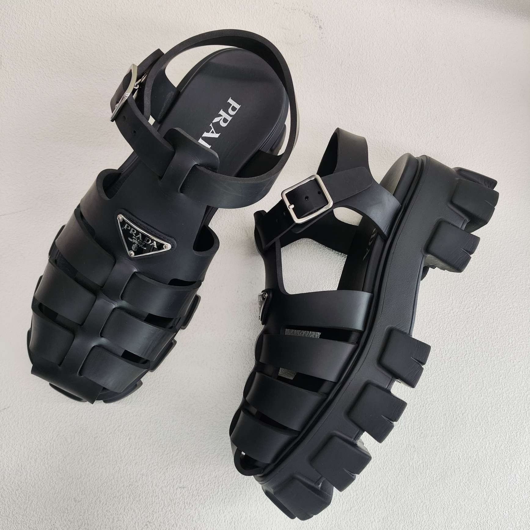 Prada Prada Monolith Sandals Size 41 Size US 11 / IT 41 - 8 Thumbnail