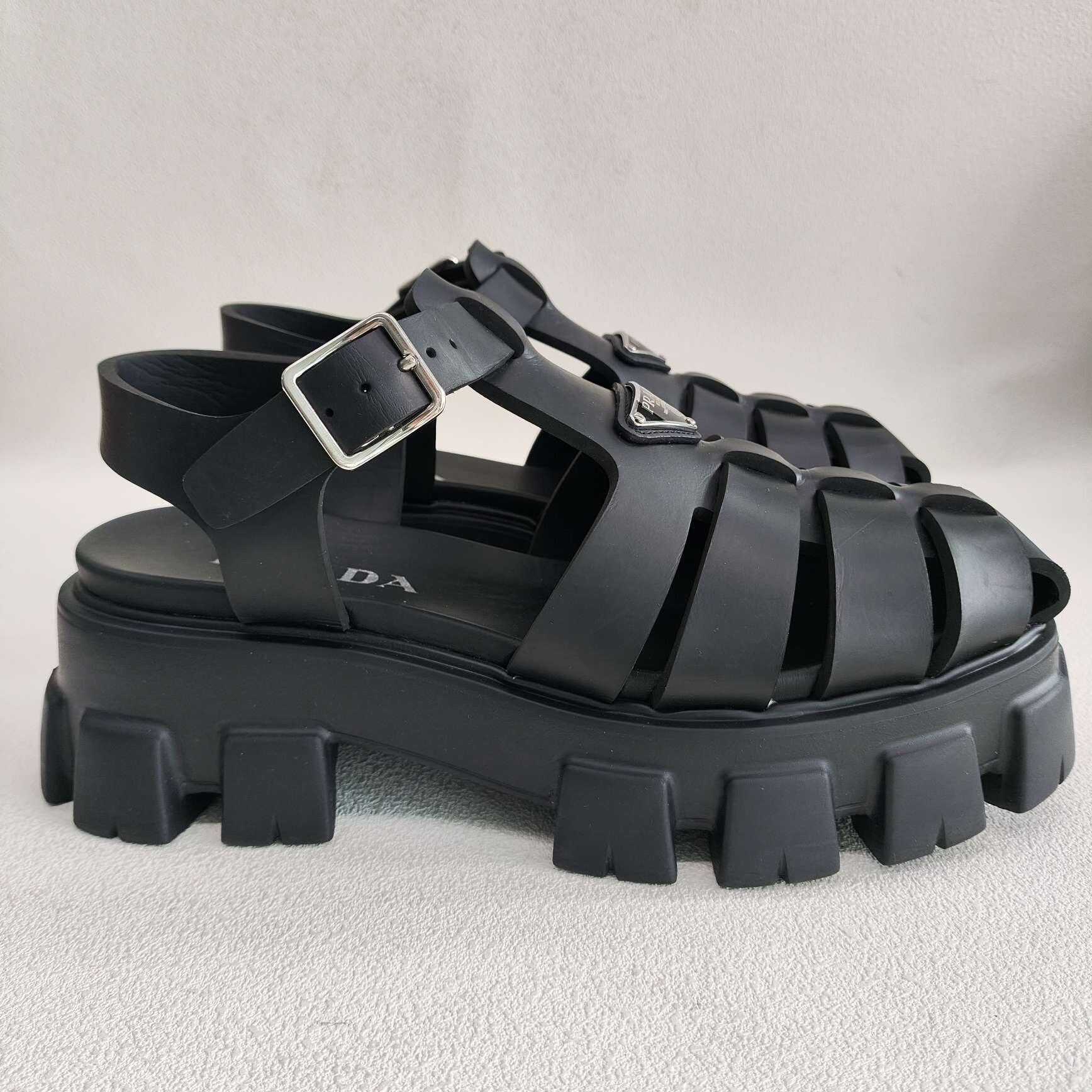 Prada Prada Monolith Sandals Size 41 Size US 11 / IT 41 - 4 Thumbnail