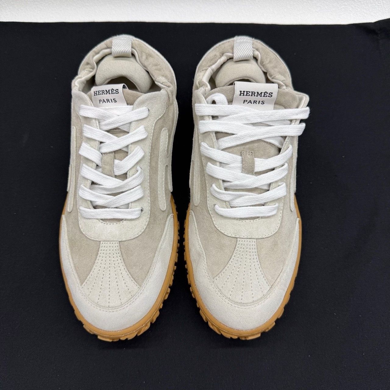Hermes Hermès Jet Suede Sneakers Size 37.5 Size US 7.5 / IT 37.5 - 3 Thumbnail