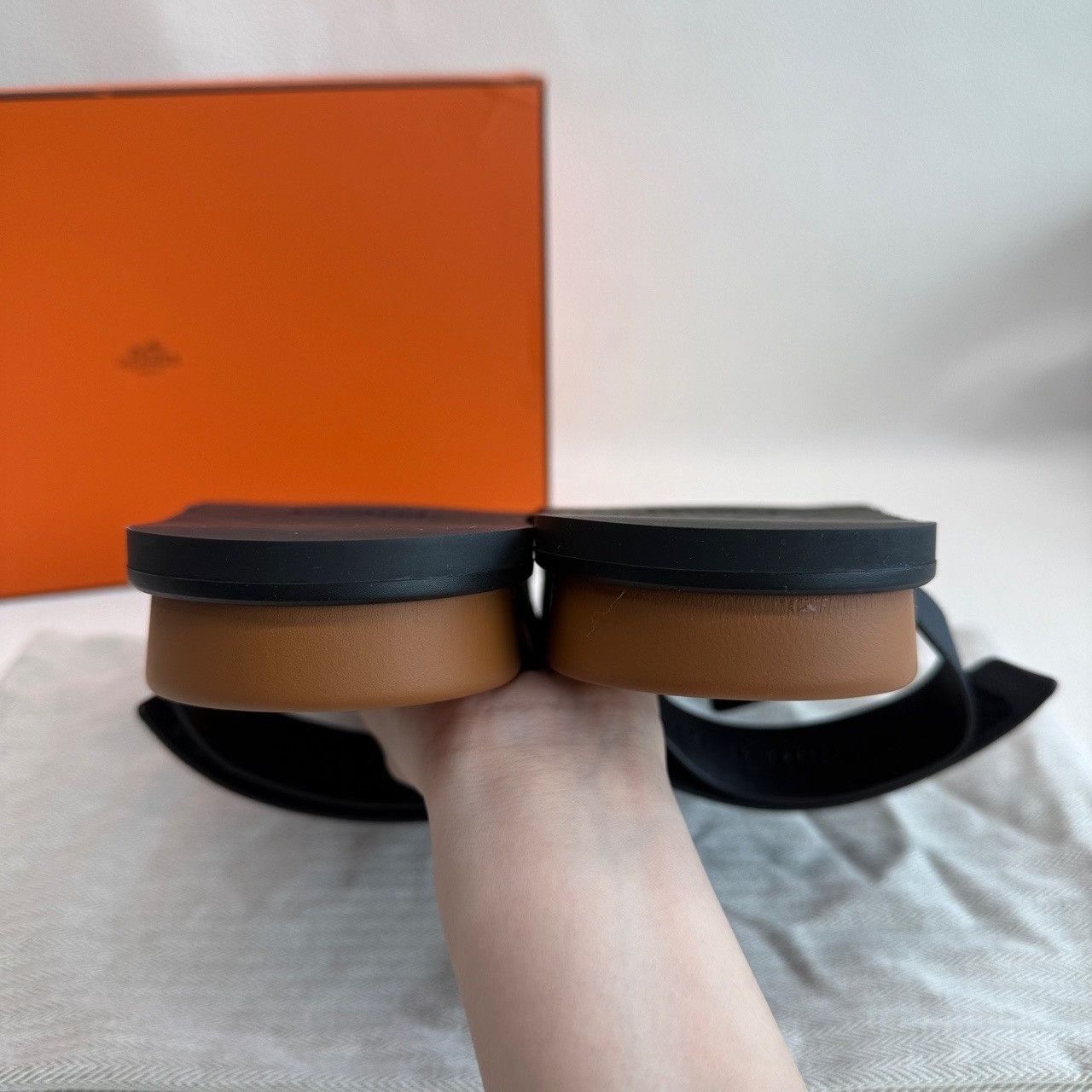 Hermes Hermès Chypre Leather Sandals Size 8 Size US 8 / EU 41 - 8 Thumbnail