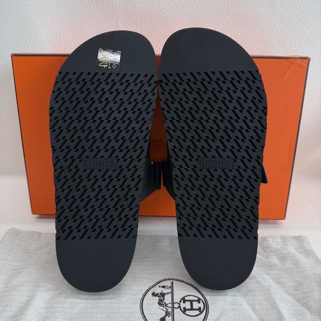 Hermes Hermès Chypre Leather Sandals Size 8 Size US 8 / EU 41 - 10 Thumbnail