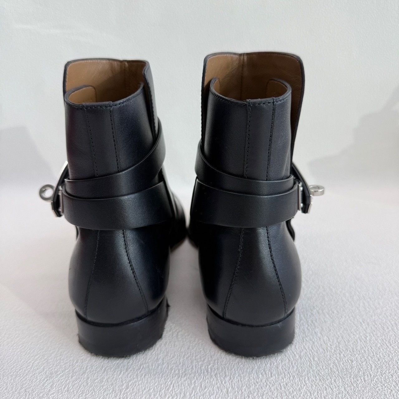 Hermes Hermes Kelly Leather Ankle Boots Size 36 Size US 6 / IT 36 - 6 Thumbnail