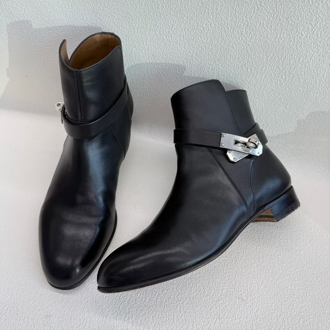 Hermes Hermes Kelly Leather Ankle Boots Size 36 Size US 6 / IT 36 - 9 Thumbnail