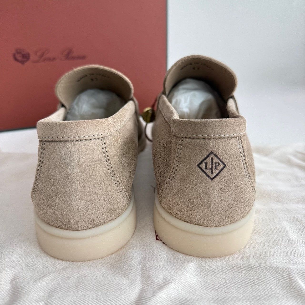 Loro Piana Loro Piana Suede Summer Walk Slip Ons Size 37 Size US 7 / IT 37 - 6 Thumbnail