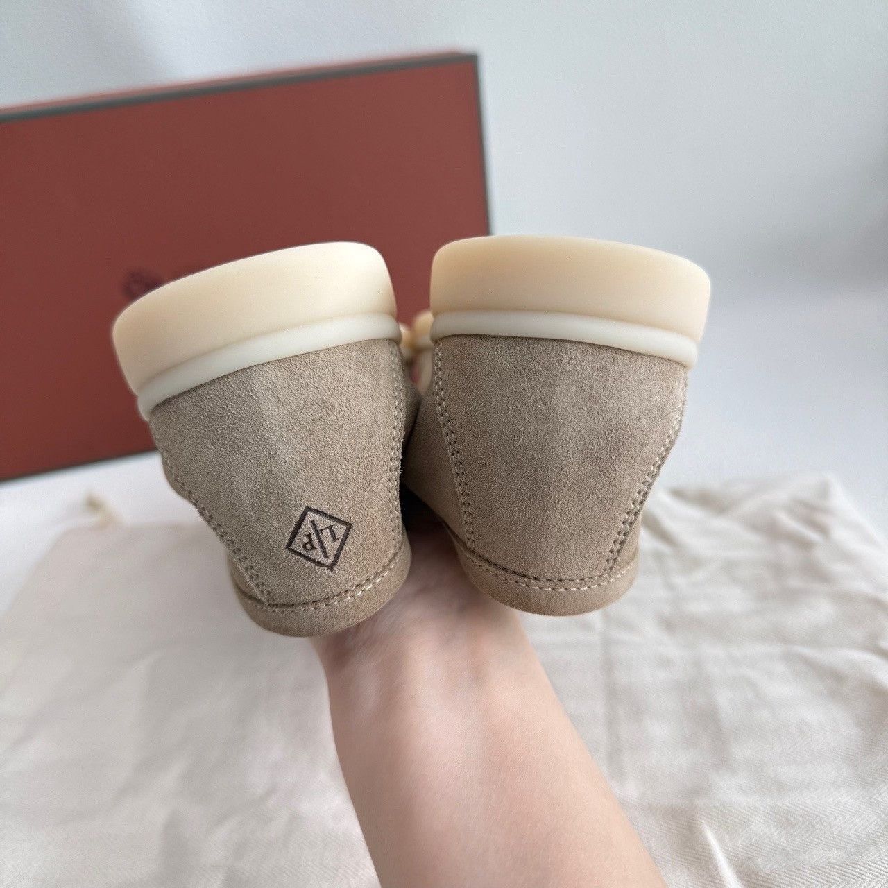 Loro Piana Loro Piana Suede Summer Walk Slip Ons Size 37 Size US 7 / IT 37 - 7 Thumbnail