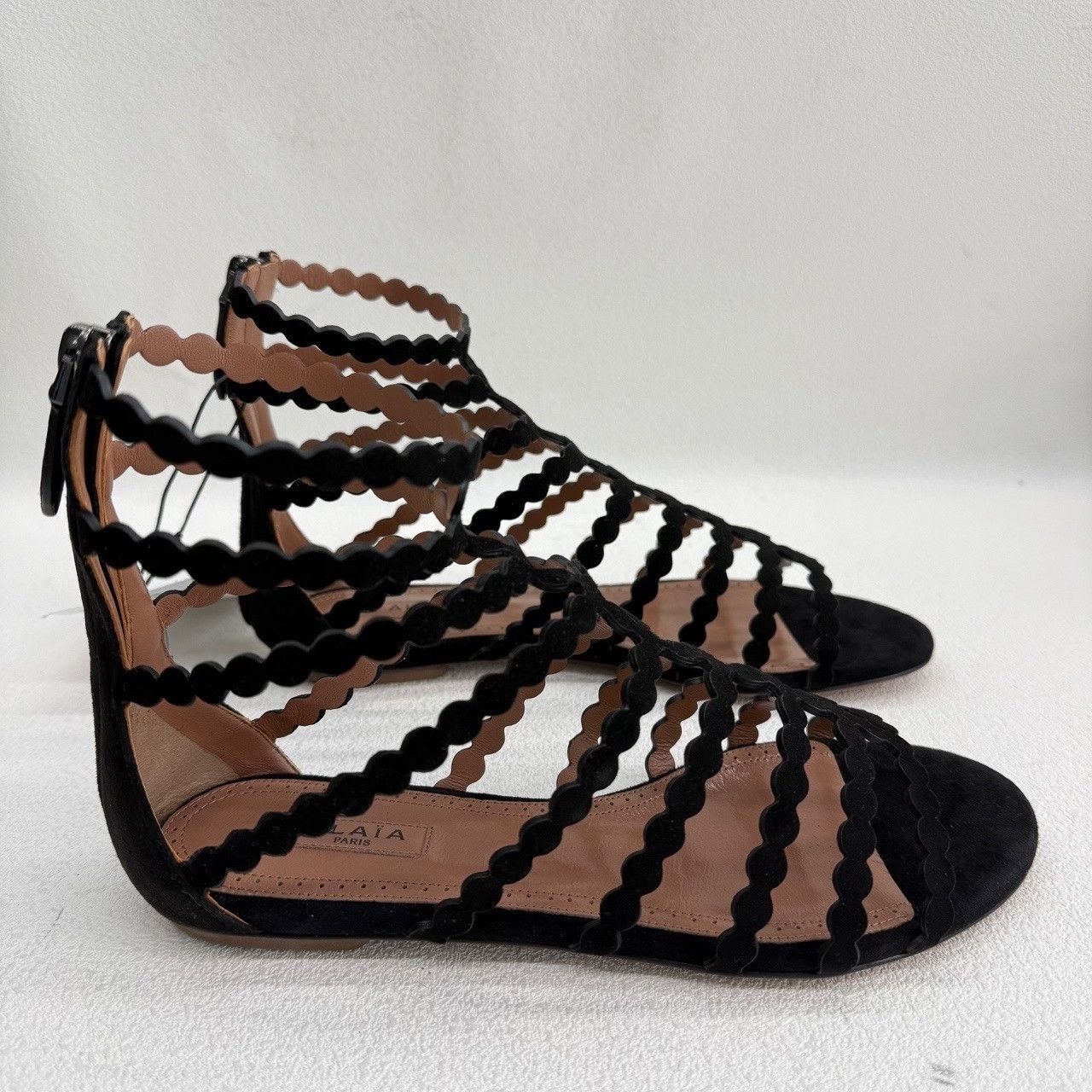 Alaia Alaïa Strappy Flat Sandals Size 36 Size US 6 / IT 36 - 5 Thumbnail