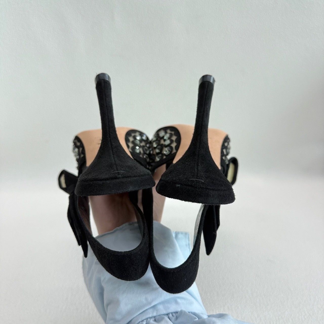 Dior Dior Crystal Embellished Slingback Heels Size 37 Size US 7 / IT 37 - 7 Thumbnail