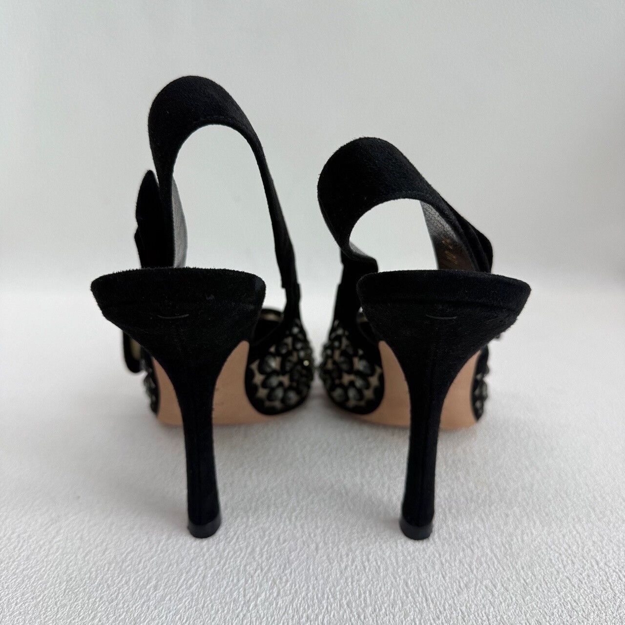 Dior Dior Crystal Embellished Slingback Heels Size 37 Size US 7 / IT 37 - 6 Thumbnail